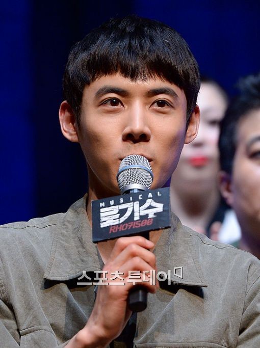 [포토]유일 로기수는 첫 뮤지컬[스포츠투데이]