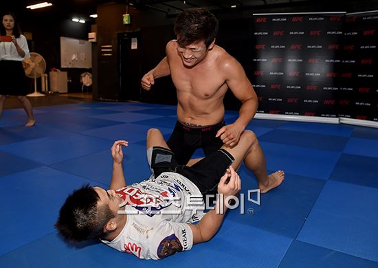 [ST포토]방태현 무서운 미소