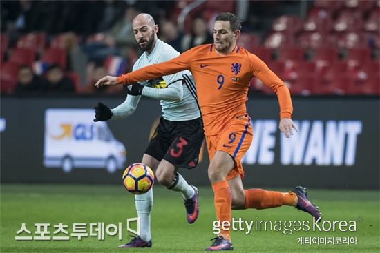 네덜란드-벨기에, 친선전서 1-1 무승부