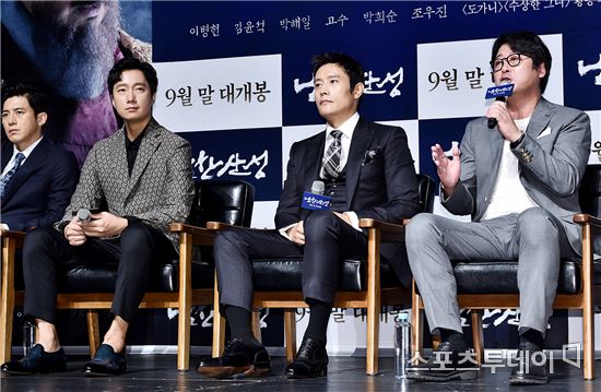 [ST포토] 박해일-이병헌-김윤석, 연기파 배우가 만났다