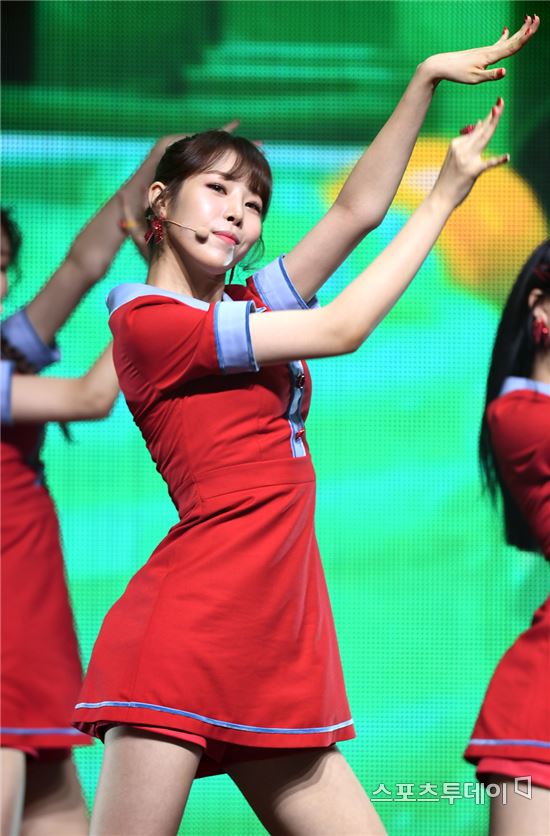 [ST포토]해빈 살며시 지은 미소