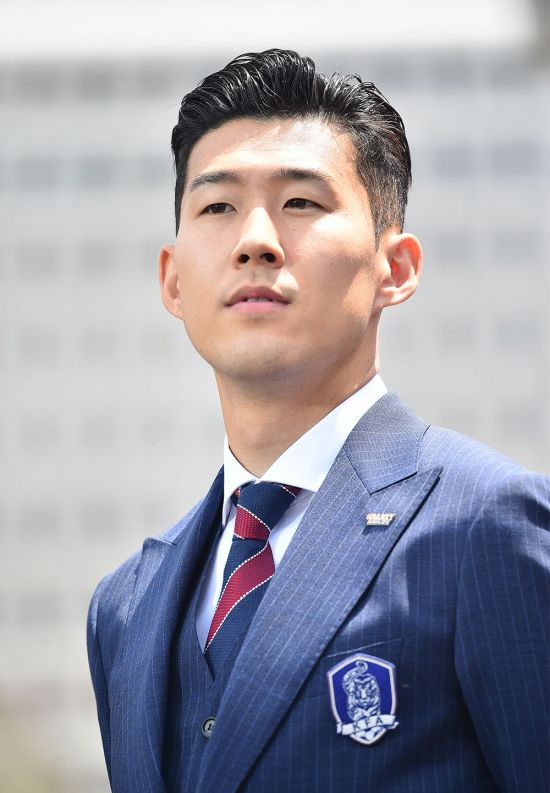 [국가대표 출정식]손흥민, 국민들 얼굴에 웃음꽃 피도록 준비할 것