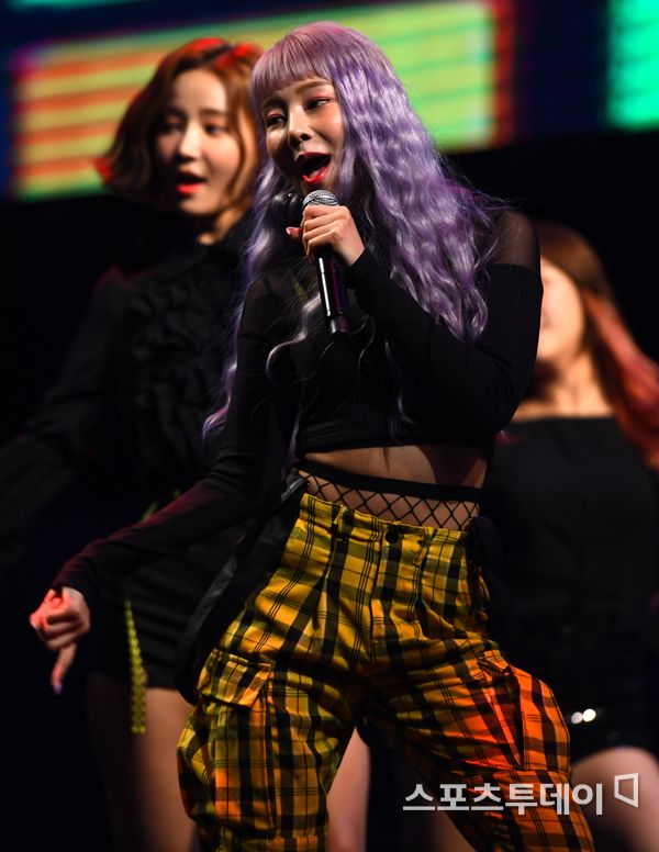 [ST포토] 모모랜드 혜빈, 특이한 헤어스타일 