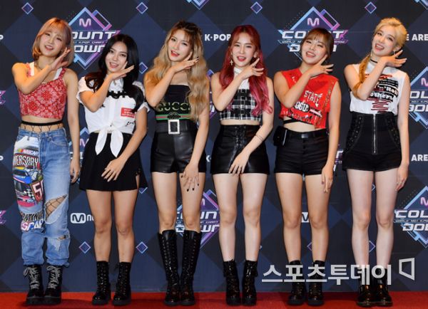 [ST포토] 에이엔에스, 상큼한 신인