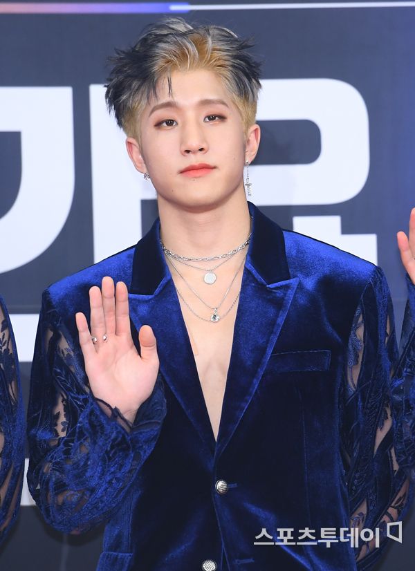 [ST포토] 아스트로 진진, 특이한 헤어스타일