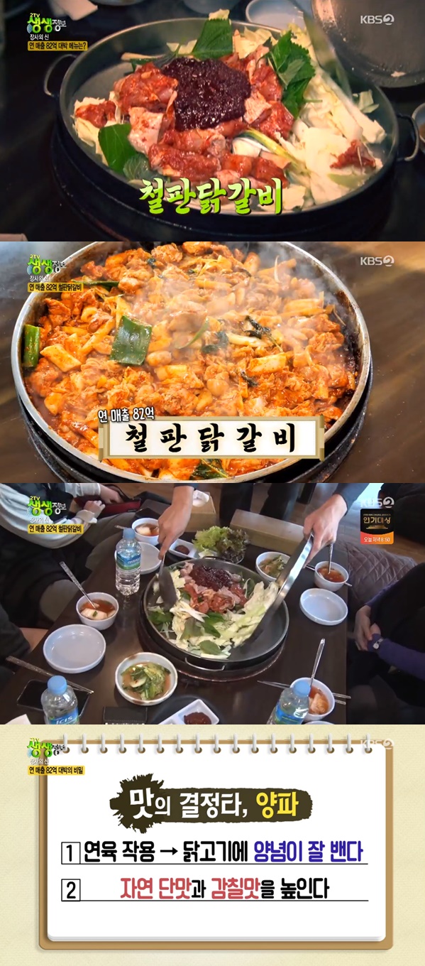 생생정보 장사의 신, 연 매출 82억 철판 닭갈비…비법은? [TV캡처]