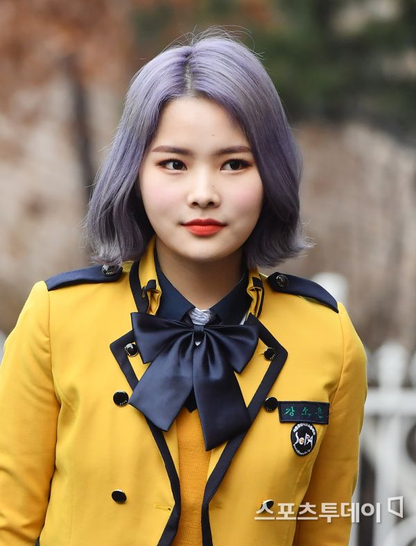 [ST포토] 위키미키 리나, 독특한 헤어컬러