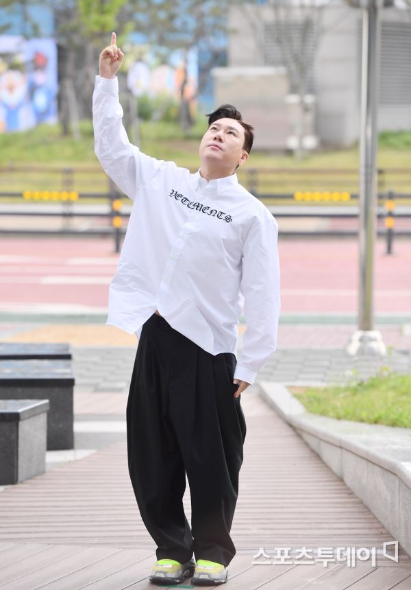 [ST포토] 이상민, 프로그램 대박나게 해주세요