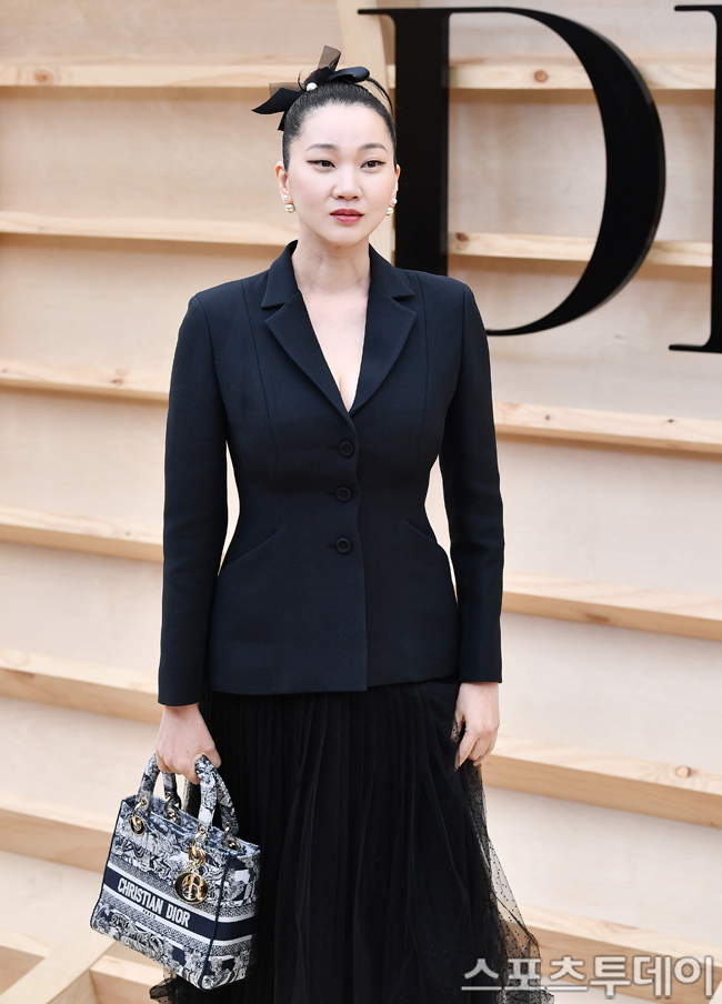 [ST포토] 장윤주, 디올 패션쇼 참석한 한국 톱모델