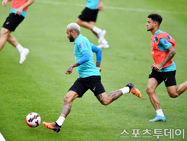 네이마르, 훈련 중 부상으로 한국전 출전 불투명
