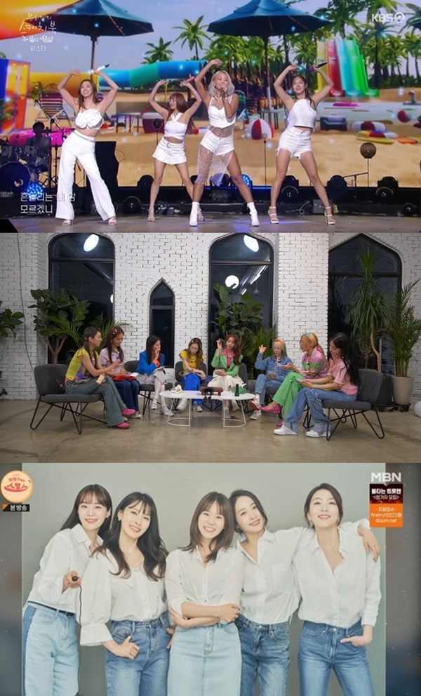 씨스타→소녀시대→카라, 반가운 걸그룹 완전체 축제 [ST이슈]