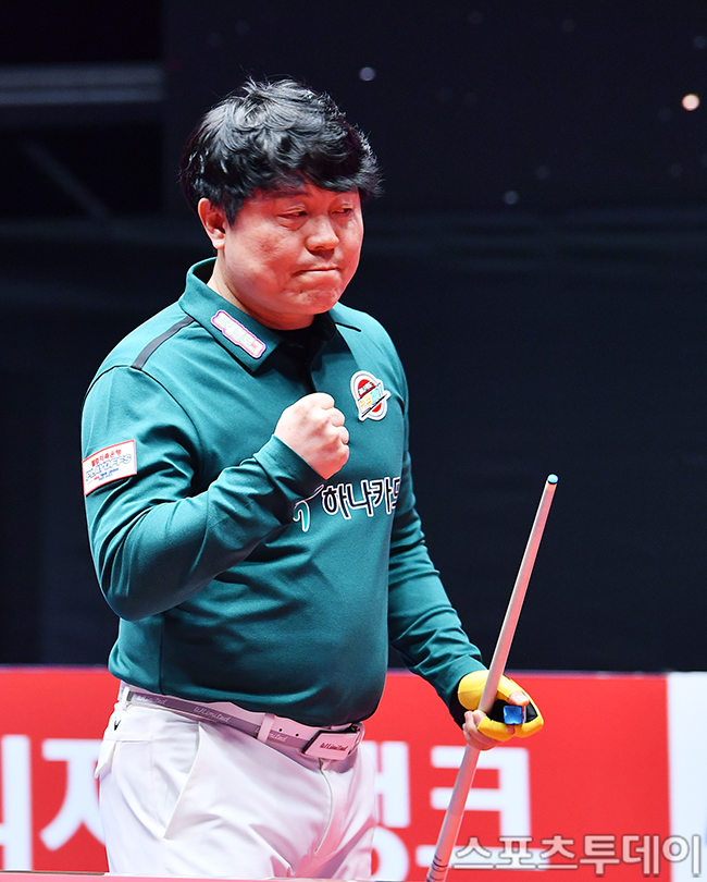 [ST포토] 김병호, 주먹불끈!