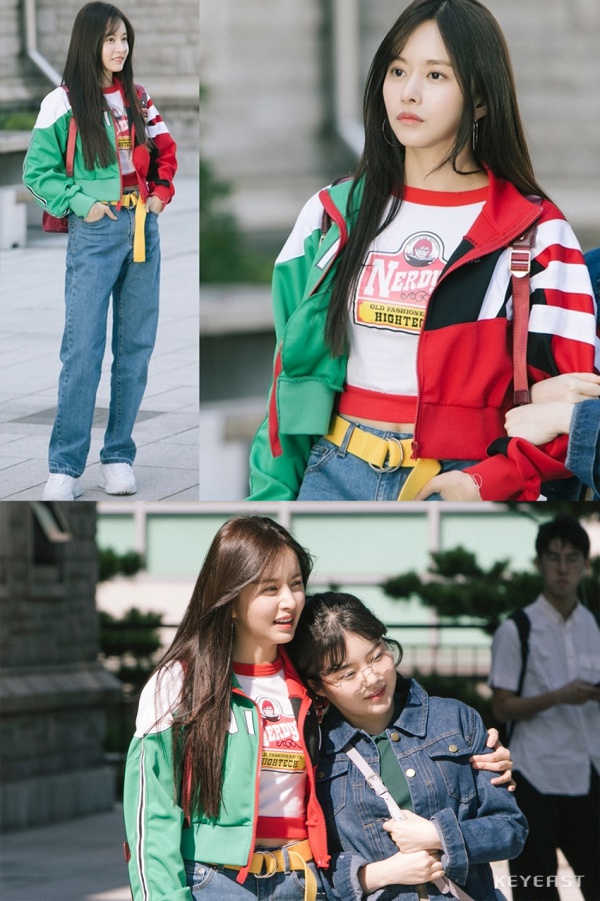 [패션 신스틸러] ‘고백부부’ 한보름, ‘비비드 컬러+와이드진’ 걸크러시 99년 레트로 캠퍼스룩
