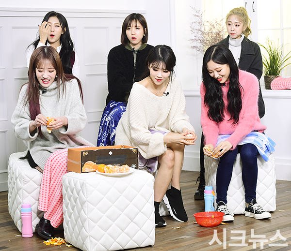 [시크포토]러블리즈, 아이 엠 셀럽 오늘은 먹방~