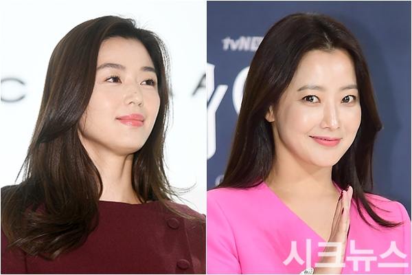 ‘전지현 VS 김희선’ 상위 1% 고급미 ‘S컬 미디움 헤어’ 연출법  
