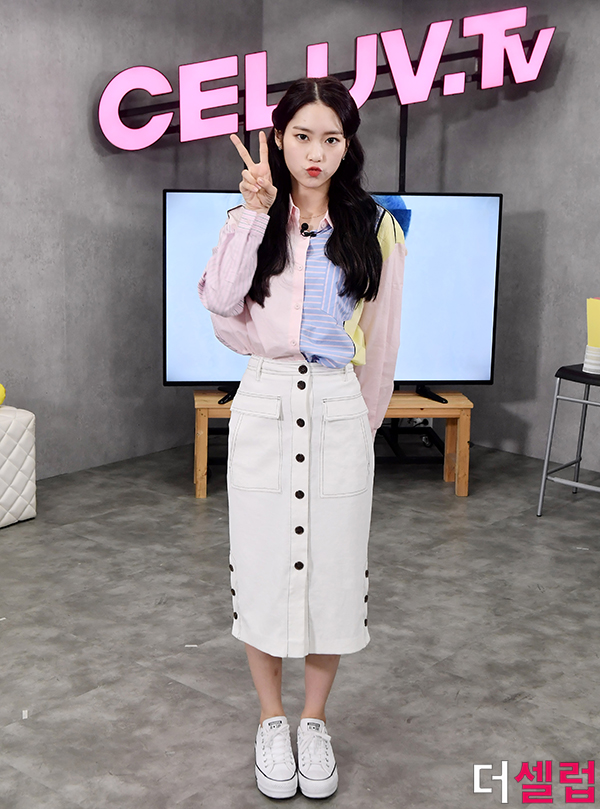 [더셀럽포토]오마이걸 지호 인간 비타민