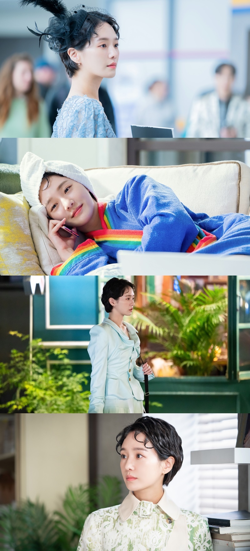 [패션 in 캐릭터] 달리와 감자탕 박규영 뽀글머리+깃털 패션, 마음가짐 표현