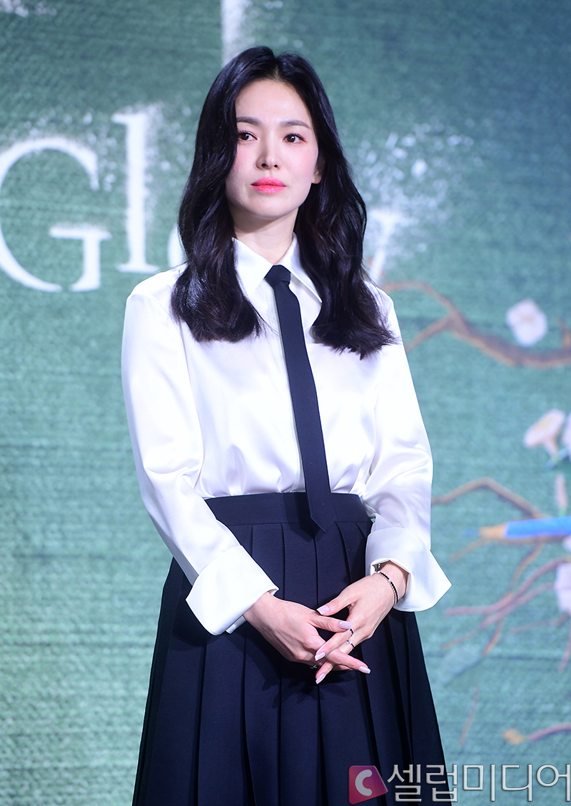 더 글로리 송혜교 첫 장르극 도전, 어렵지만 즐겁게 연기