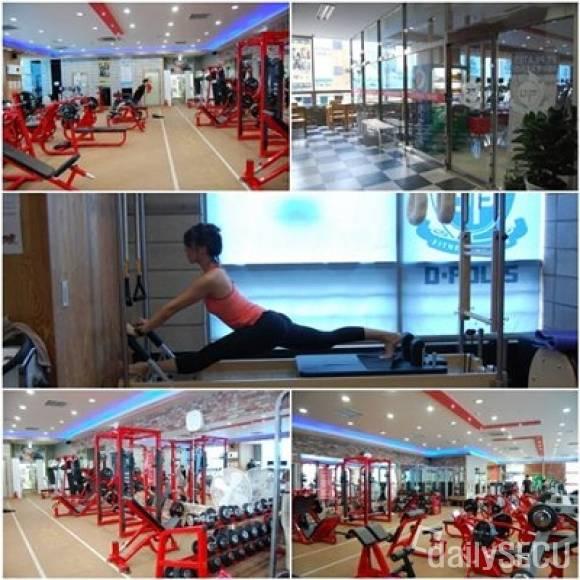 가산동의 깨끗하고 전망 좋은 헬스장 ‘움 GYM 휘트니스’.
