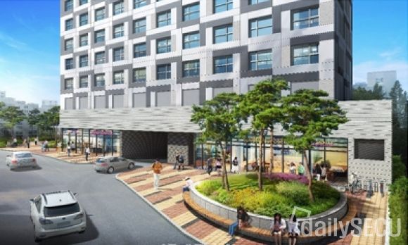 ‘충무로 엘크루 메트로시티 2차’ 1층 단지 내 상가분양