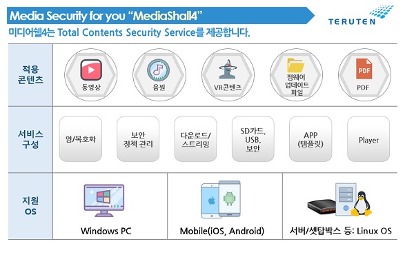 테르텐, 토탈 콘텐츠 보안 서비스 출시