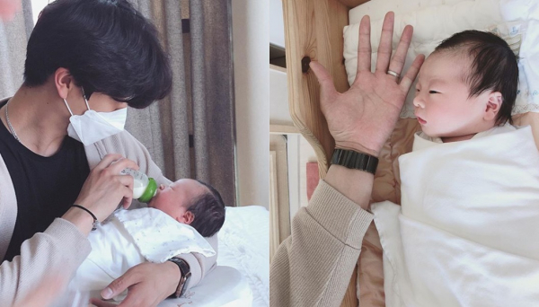 티아라 출신 한아름 출산…비주얼 폭발 남편 관심 집중