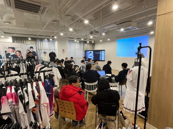 나음케어, 배드민턴 브랜드 빅터 내부 품평회 성료