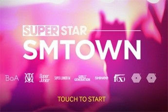 동방신기부터 엑소까지, SM 가수들 음악으로 구성된 리듬게임 SuperStar SMTOWN 출시