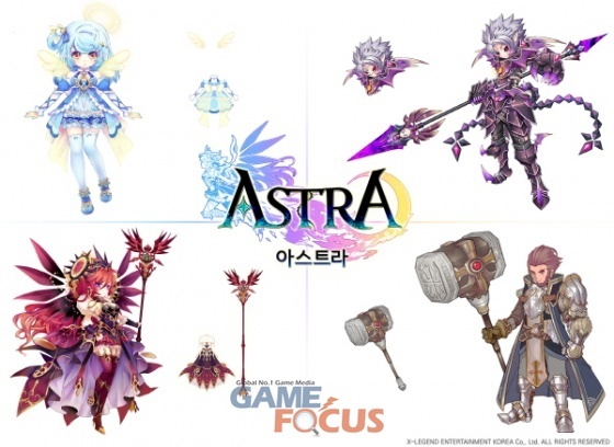 엑스레전드 신작 MMORPG 아스트라, 캐릭터 드로잉 이미지 공개