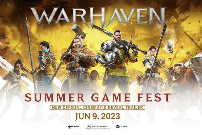 넥슨 대규모 PvP 게임 워헤이븐 서머 게임 페스트 2023 참가 확정
