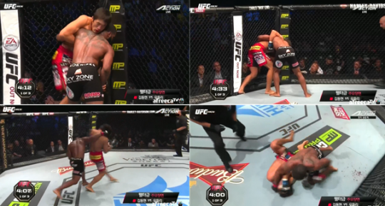 UFC 김동현, 우들리에 1R TKO패 “욕심이 컸다…죄송하다”