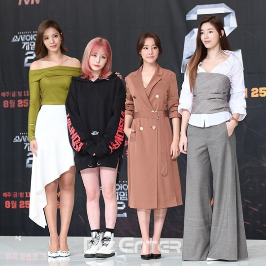 [BZ포토] 정인영-캐스퍼-고우리-유승옥, 소사이어티 게임2 비주얼 담당