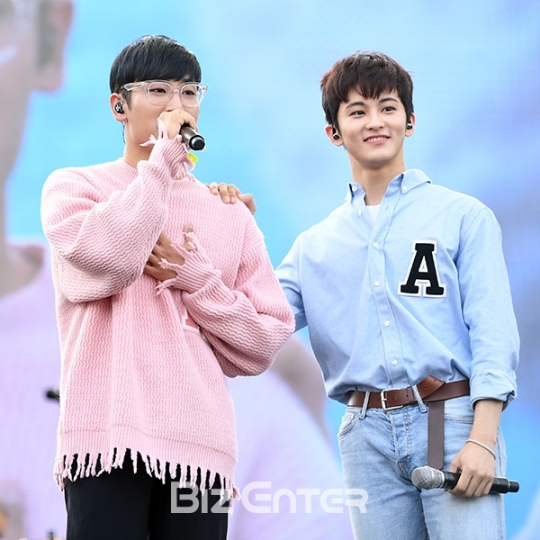 [BZ포토] 박재정-마크, 눈덩이 프로젝트 케미