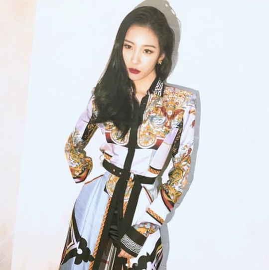 선미, 2018 가온차트 K-POP 어워드 참석 사진 공개 “가온”