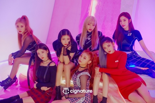 시그니처, 데뷔 리드 싱글 A ‘눈누난나’ 댄스 프랙티스 비디오 공개