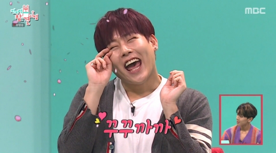 꾸꾸까까 애교 원조 몬스타엑스 주헌…전현무 거의 오마이걸 급이다