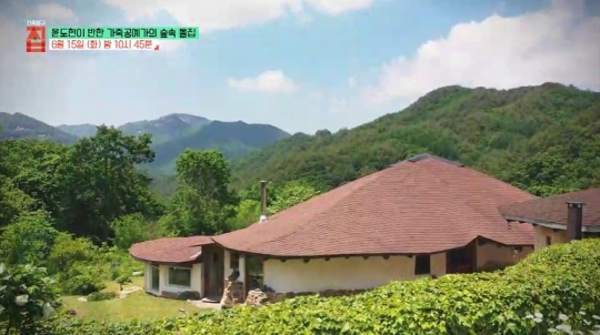 가죽공예가 이기성 씨가 직접 지은 단양 숲속 돌집(건축탐구 집)