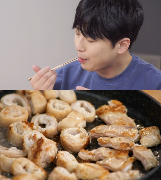 이찬원, 아버지 특급 비법 담은 대구 막창 구이ㆍ양파절임 레시피 공개