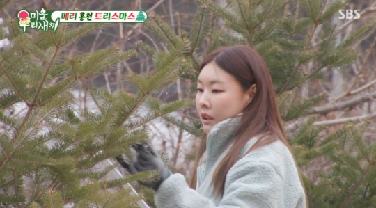 미우새 한혜진, 엄마와 강원도 별장 집서 올챙이국수+감자떡 요리