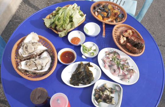 한국기행 욕지도 해녀 포차 바다 한상, 산지 직송 미식 여행