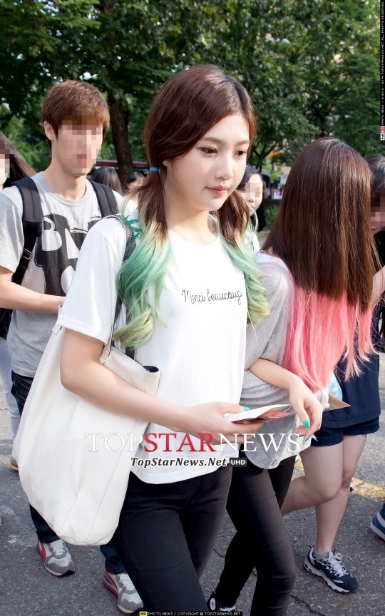 [HD포토] 레드벨벳 조이, ‘강아지가 연상되는 깜찍한 헤어컬러’ (뮤직뱅크 출근길)
