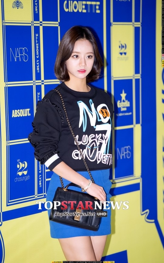 [HD포토] 걸스데이(Girls Day) 혜리, ‘포토타임에 긴장했어요’ (럭키슈에뜨)