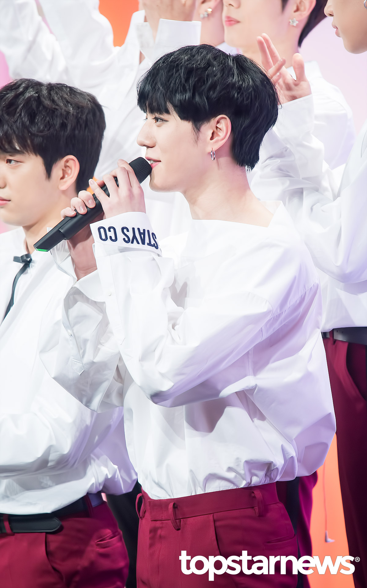 [HD포토] 갓세븐(GOT7) 유겸, ‘오구오구 우리 막내가 말하고 있어요’