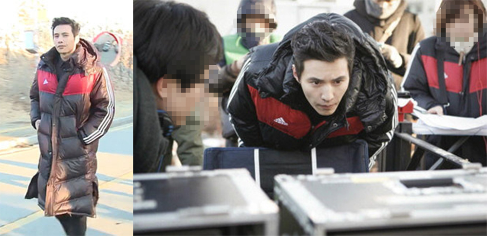 [근황] 원빈, 롱패딩에도 태가 나는 비율…‘이나영이 반한 훈훈한 비주얼’
