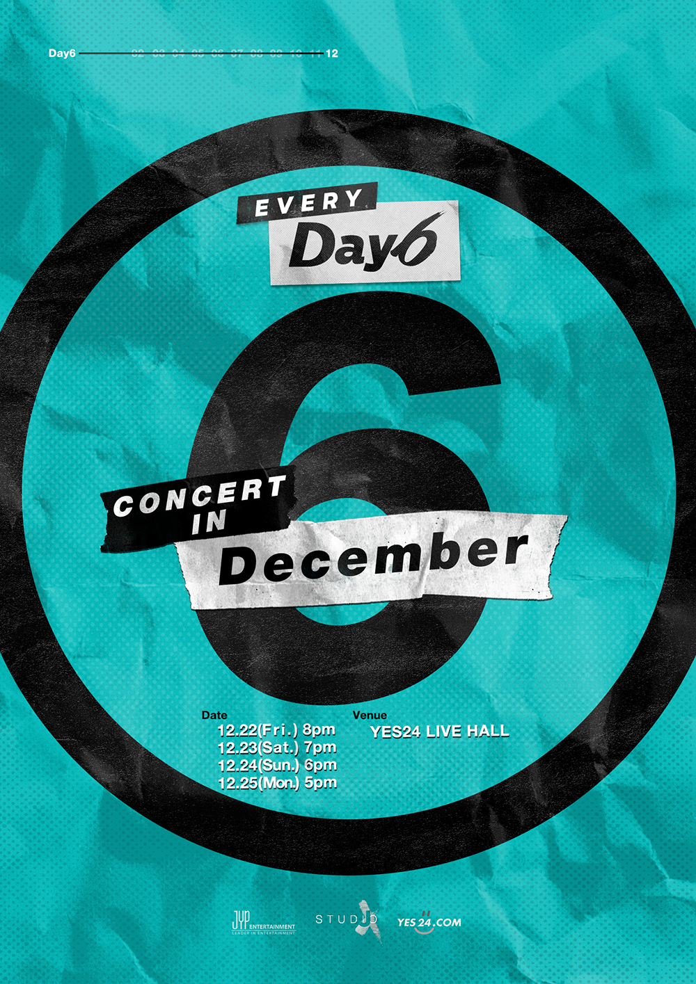 데이식스(DAY6), ‘Every DAY6’ 이어 2018년 첫 전국투어 개최…부산·대구·대전 확정