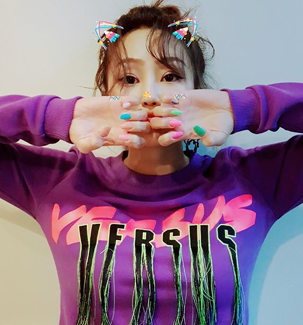효린, 네일 사랑 듬뿍…나 하나도 안부끄러워..네일할래
