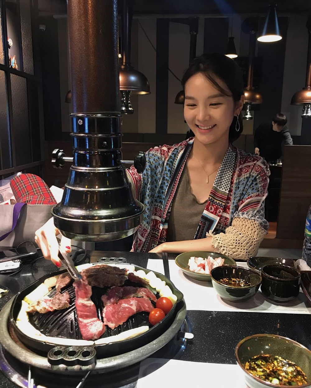 1대 100 송소희, 즐거운 미소 가득해… 저기압 일때 고기앞으로