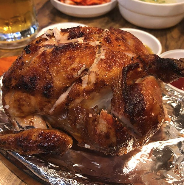 [근황] 박민하, 이영자 맛집 방문 인증샷…한방통닭구이