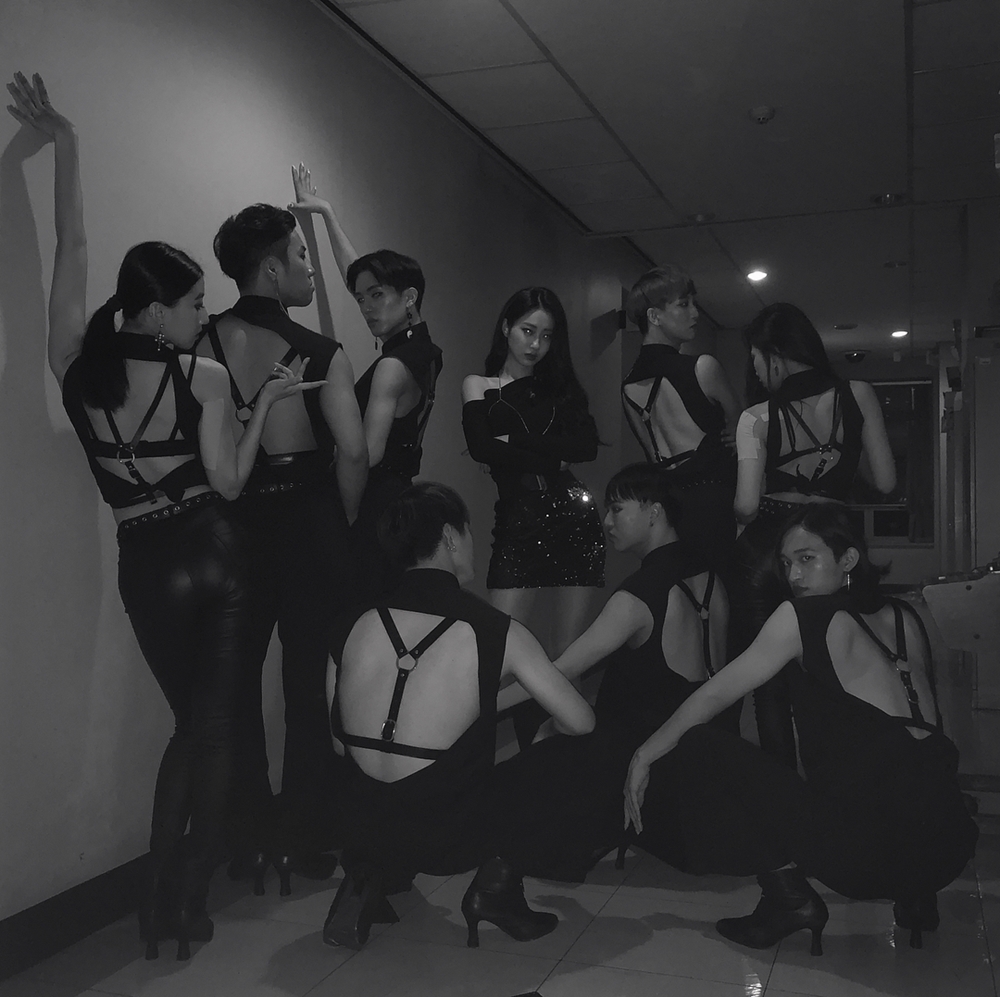 나인뮤지스 경리, 포스 넘치는 댄스팀 공개…경리크루 사랑이다 진짜