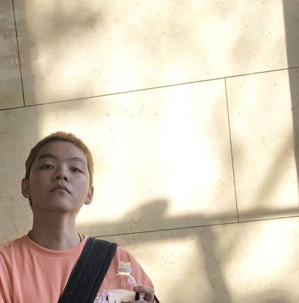 노엘(장용준), 파격적인 탈색 머리 공개(ft. 넘치는 스웨그)